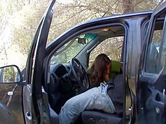 Auf Der Laderampe Des Pickup Gefickt