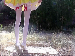 Fairytale Princess Slowmo Cock Tease - Halloween Cosplay Costume Dress Up Sexy Princess Asmr