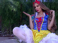 Fairytale Princess Slowmo Cock Tease - Halloween Cosplay Costume Dress Up Sexy Princess Asmr
