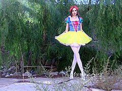 Fairytale Princess Slowmo Cock Tease - Halloween Cosplay Costume Dress Up Sexy Princess Asmr