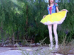 Fairytale Princess Slowmo Cock Tease - Halloween Cosplay Costume Dress Up Sexy Princess Asmr
