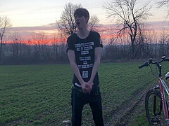 Horny Teenager And Hot Trip By Bicycle ! 1 - Trip. 2 - Cumshot ! / Big Dick 12 Min