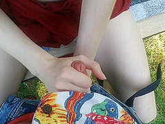 Little Angel - My Girl Decided To Take My Cock While Walking In Public Park