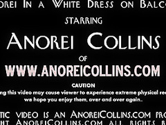 Anorei Collins - White Dress On Balcony