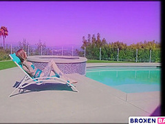 Penny Archer In Tattooed Babe Pleases Her Pervy Young Neighbor