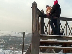 Fucking In Winter, In The Middle Of The Snow
