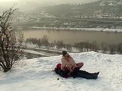 Fucking In Winter, In The Middle Of The Snow