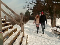 Fucking In Winter, In The Middle Of The Snow