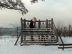 Fucking In Winter, In The Middle Of The Snow
