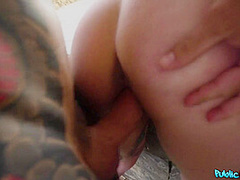 Silvia Rubi & Juan Lucho in Be My Topless Tattooed Cover Girl - FakeHub