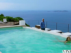 Hot Fuck By The Pool