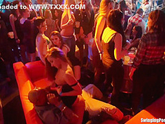 Blonde Party Chick Gets Fucked In Club