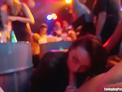 Blonde Party Chick Gets Fucked In Club