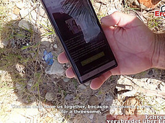 GERMAN SKINNY TEEN THREESOME DATE POV - EroCom Date Pick up