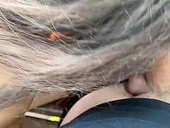 Beautiful Outdoors Sex In A Public Park With Cum Swallowing