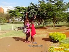 Ebony Amateur Lesbian College Girls Shower Pussy Play