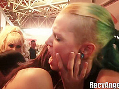 Public Porn Tour With Carla Cruz, Natalia Zeta And Franceska Jaimes