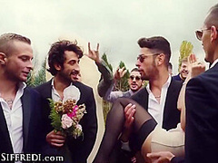Celebrates Her Wedding With An Anal Orgy - Lilu Moon