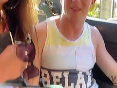 Katty West And Oliver Strelly In Pick Up Young Girl & Make Gang Bang Orgy On The Beach 1