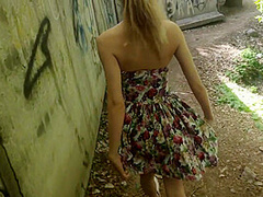 Public Blowjob From A Beauty In A Dress Showed Itself!