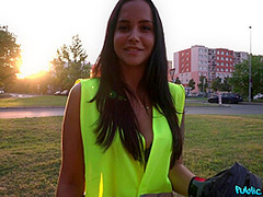 Jennifer Mendez & Martin Gun in Litter Picker Fucked In The Woods - FakeHub