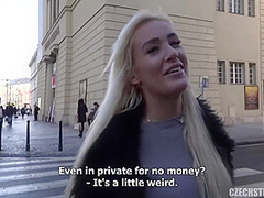 Amateur Blonde Milf From Prague Street In Crazy Xxx
