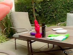 Milf Lesbian Anal Gape With India Summer