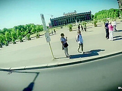 Wild German Redhead Enjoys Public Exposure And Hardcore Car Fuck With Lana Vegas
