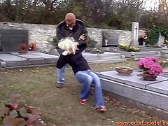 Gwen Cortez And Thomas Vergen - Perverse Old Man Tim Wetman Fucks Young Gals