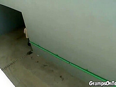 Young Teen Rides old man Dick.