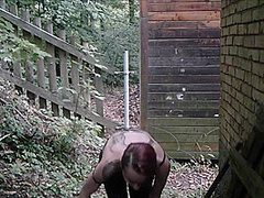 Public Blow-job With Totally Tattooed And Pierced Bitch!