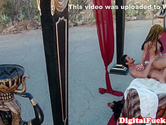 Gorgeous Egyptian Queen Is Hoovering Cock