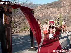 Gorgeous Egyptian Queen Is Hoovering Cock