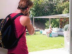 Blonde Stepma Booty-banged By Horndog Stepson