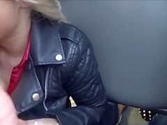 Two Hot German Blondes Doing Good In A Public Bus