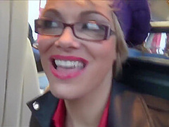 Two Hot German Blondes Doing Good In A Public Bus