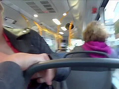 Two Hot German Blondes Doing Good In A Public Bus