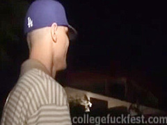 Amateur coed trio sluts suck on dick