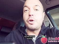 Filthy Car Park Fuck With Blonde Chick Angel