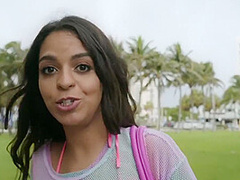 Vienna Black In Fucked Outdoors For Some Cash