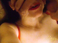 Cassy Diaz - Facial Cumshot Compilation By