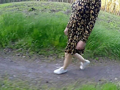 Pieprze Zone Sasiada Po Spacerze Kiedy On Jest W Pracy Ona Sliczne Biale Skarpetki I Spust W