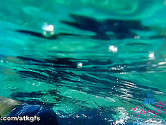 Paris White in Virtual Vacation Movie - AtkGirlfriends