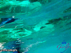 Paris White in Virtual Vacation Movie - AtkGirlfriends