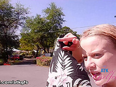 Paris White in Virtual Vacation Movie - AtkGirlfriends