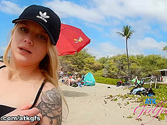 Paris White in Virtual Vacation Movie - AtkGirlfriends