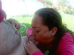 Mi Cunada En Dia De Campo Me Da Una Gran Mamada Y Termino En Su Boca