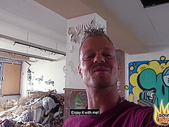 Tattooed Milf Fucks Blind Date In Abandoned Building