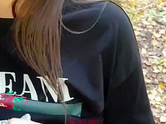 I Cum And Brunette Teen Swallows Jizz