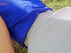 Fucked My Stepsister In The Woods And Cum On Her Juicy Ass! - Anilovex